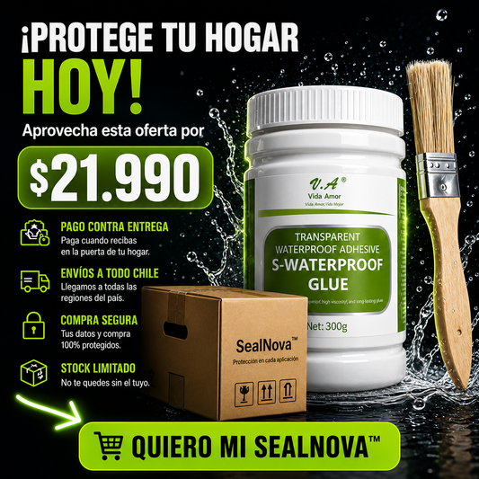 SealGuard™ Pro - Gel Sellador Impermeable Transparente