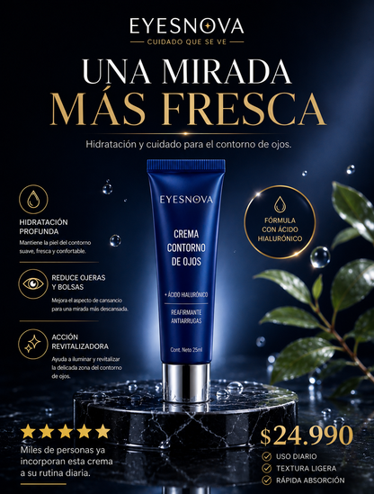 EyeNova™ Pro - Cuidado premium del contorno de ojos.