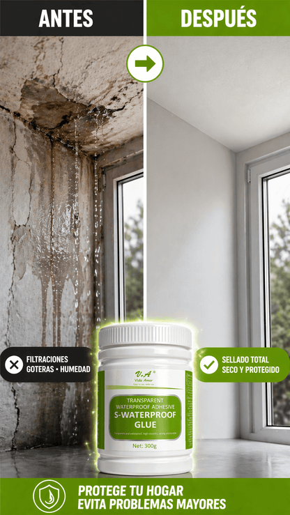 SealGuard™ Pro - Gel Sellador Impermeable Transparente