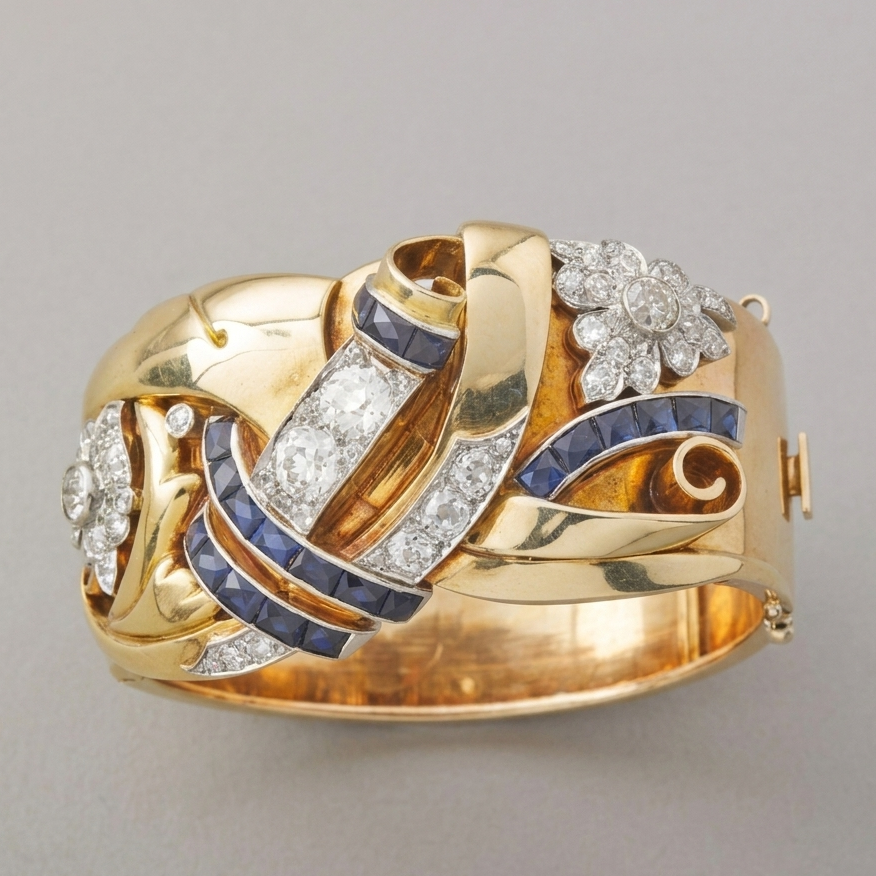 Anillo Joya Dorado con Cristal