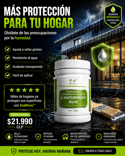 SealGuard™ Pro - Gel Sellador Impermeable Transparente
