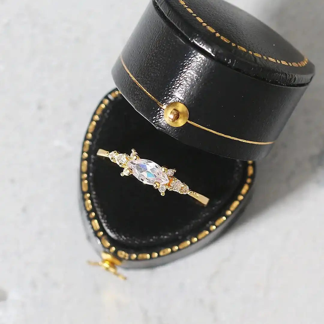 Set de Anillos Dorados Mila