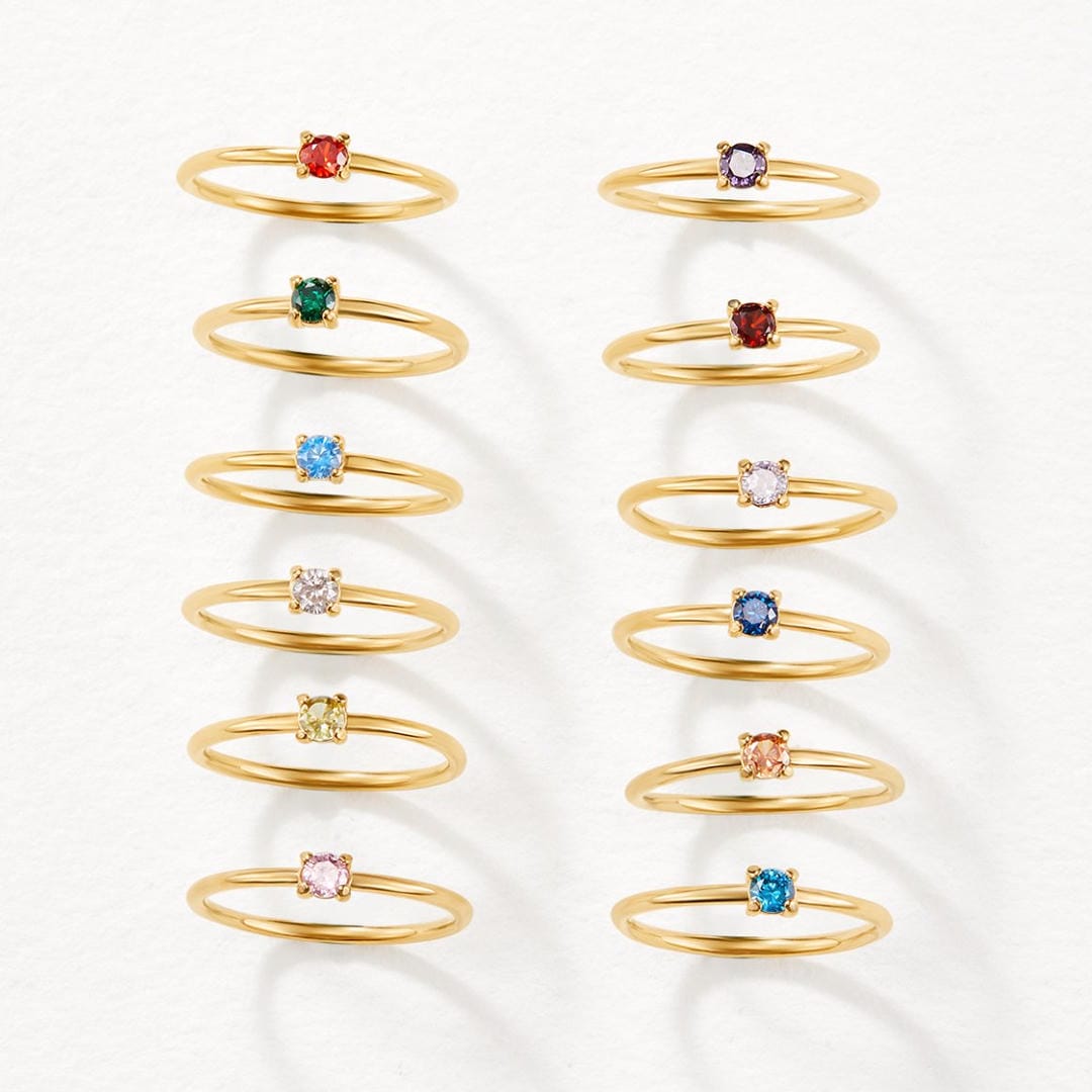 Anillo Color de tu Mes