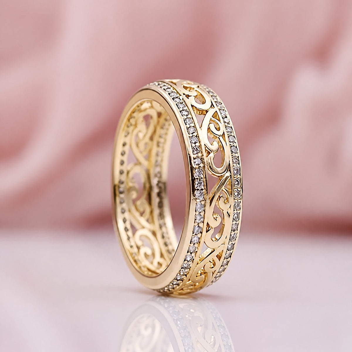 Anillo Arco dorado