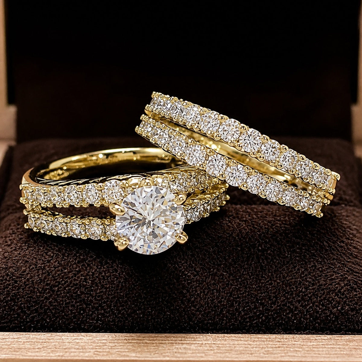Set de Anillos Resplandor